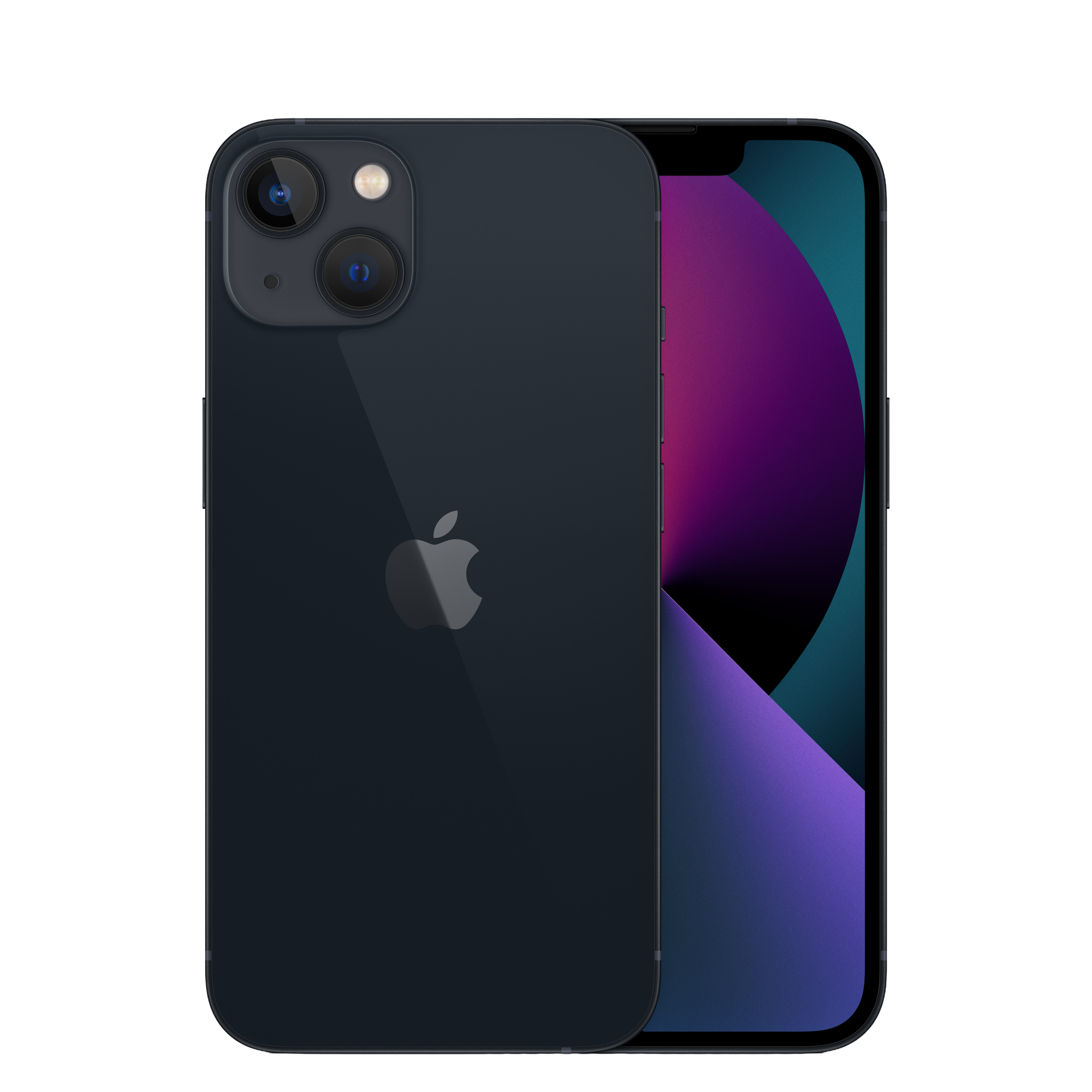 iPhone 13 medianoche sin fondo