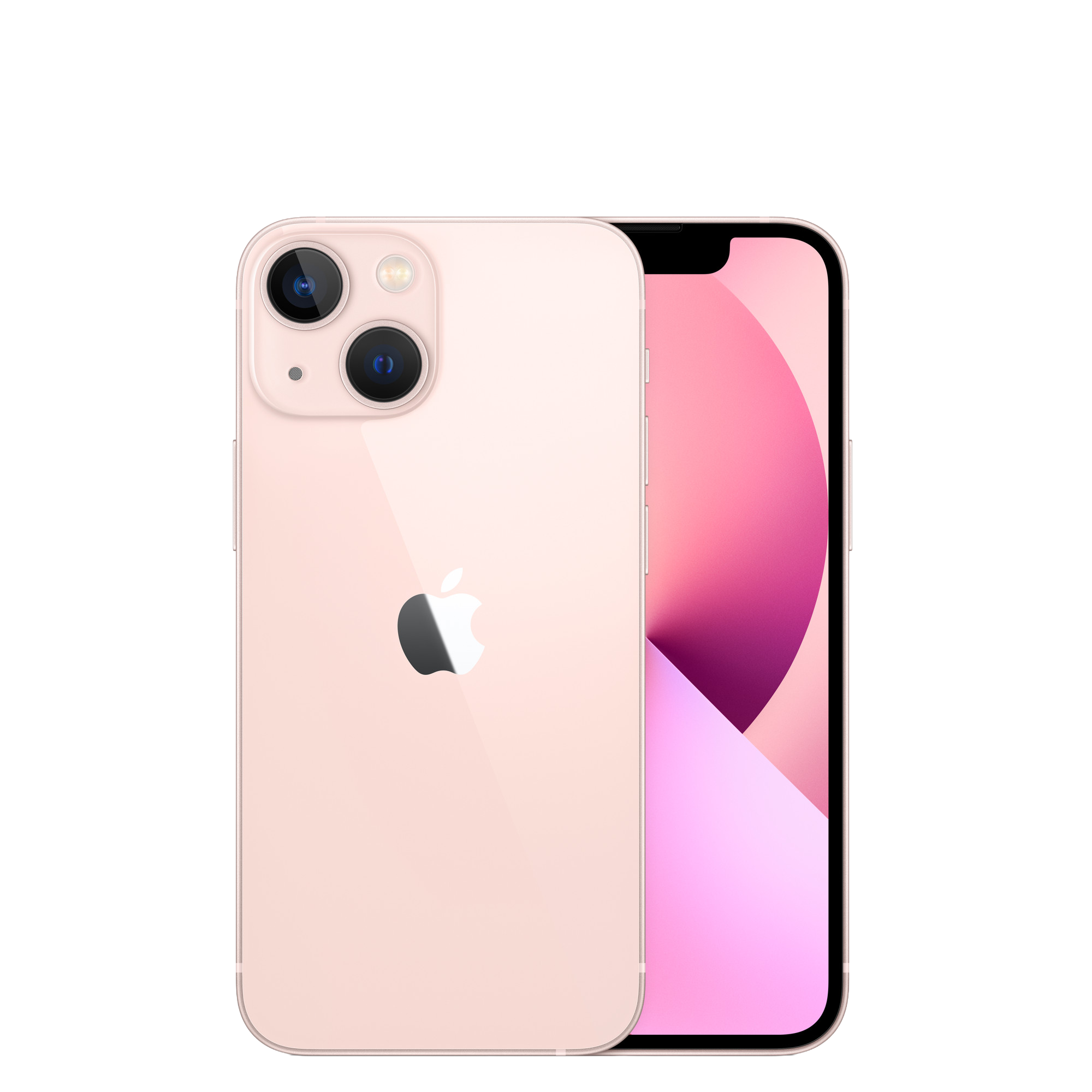 iPhone 13 Mini rosa sin fondo