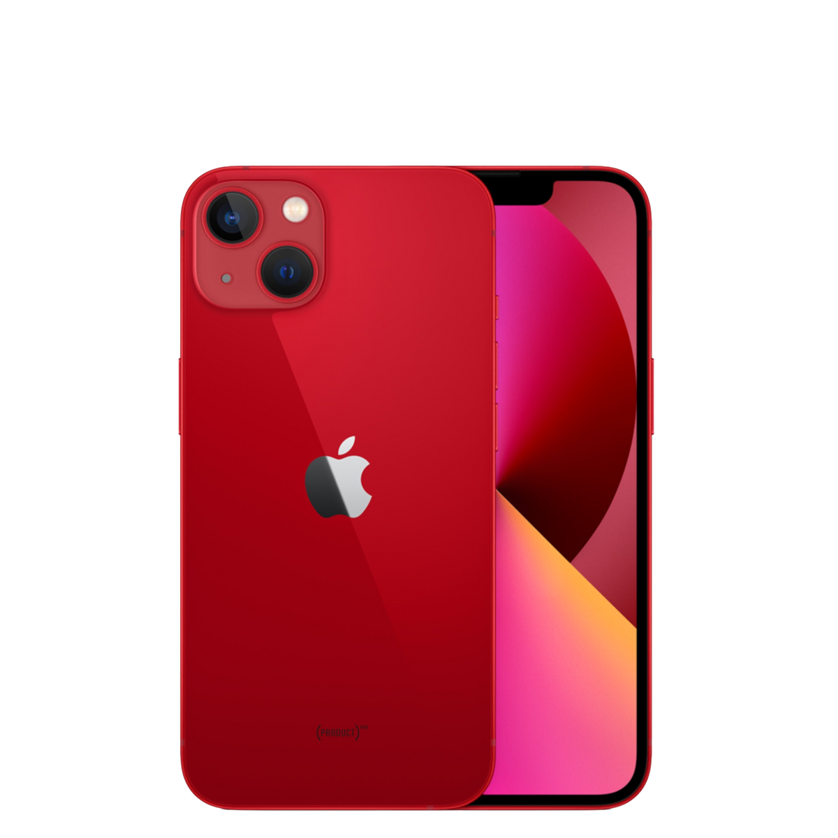 iPhone 13 Mini rojo sin fondo
