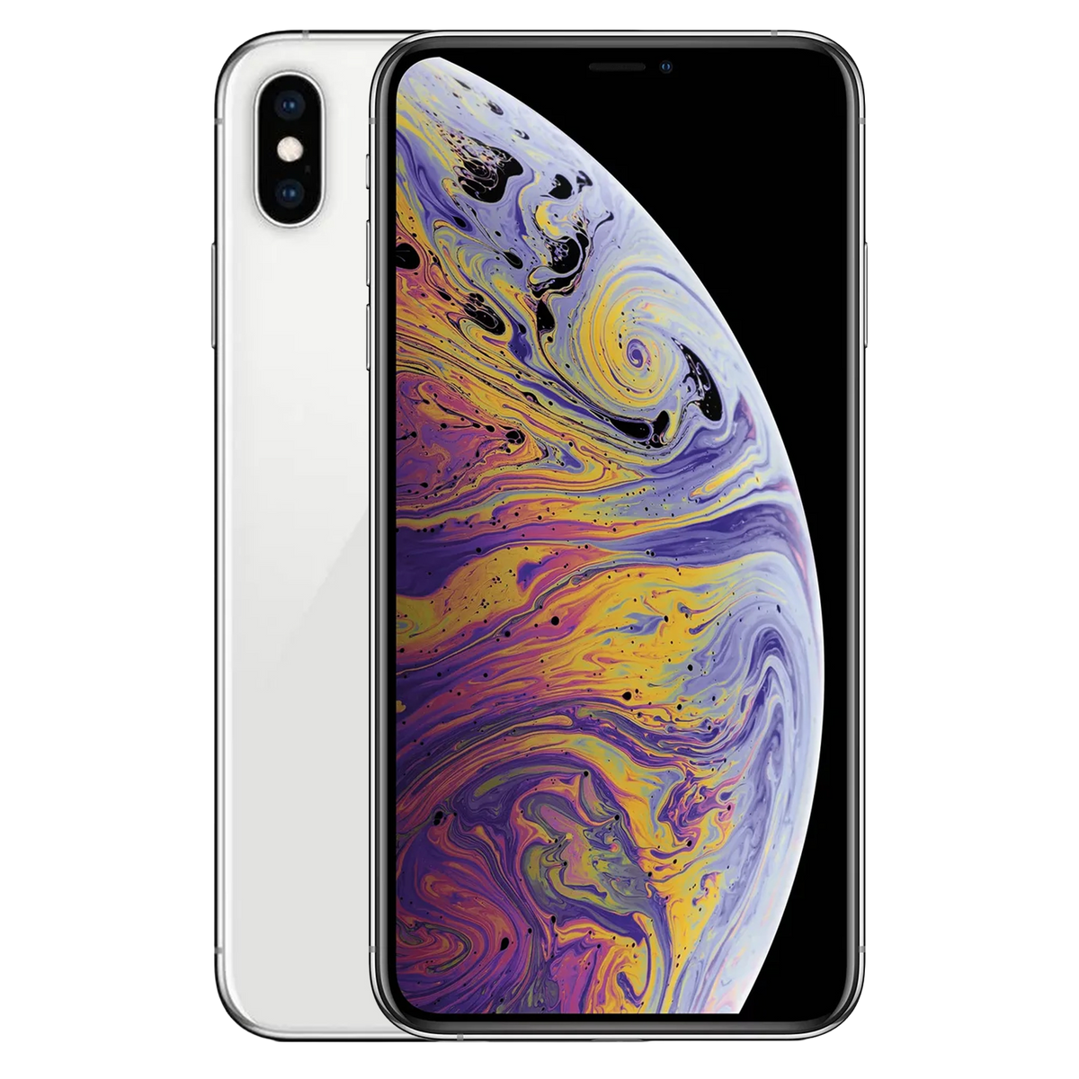 iPhone Xs Max Plata sin fondo