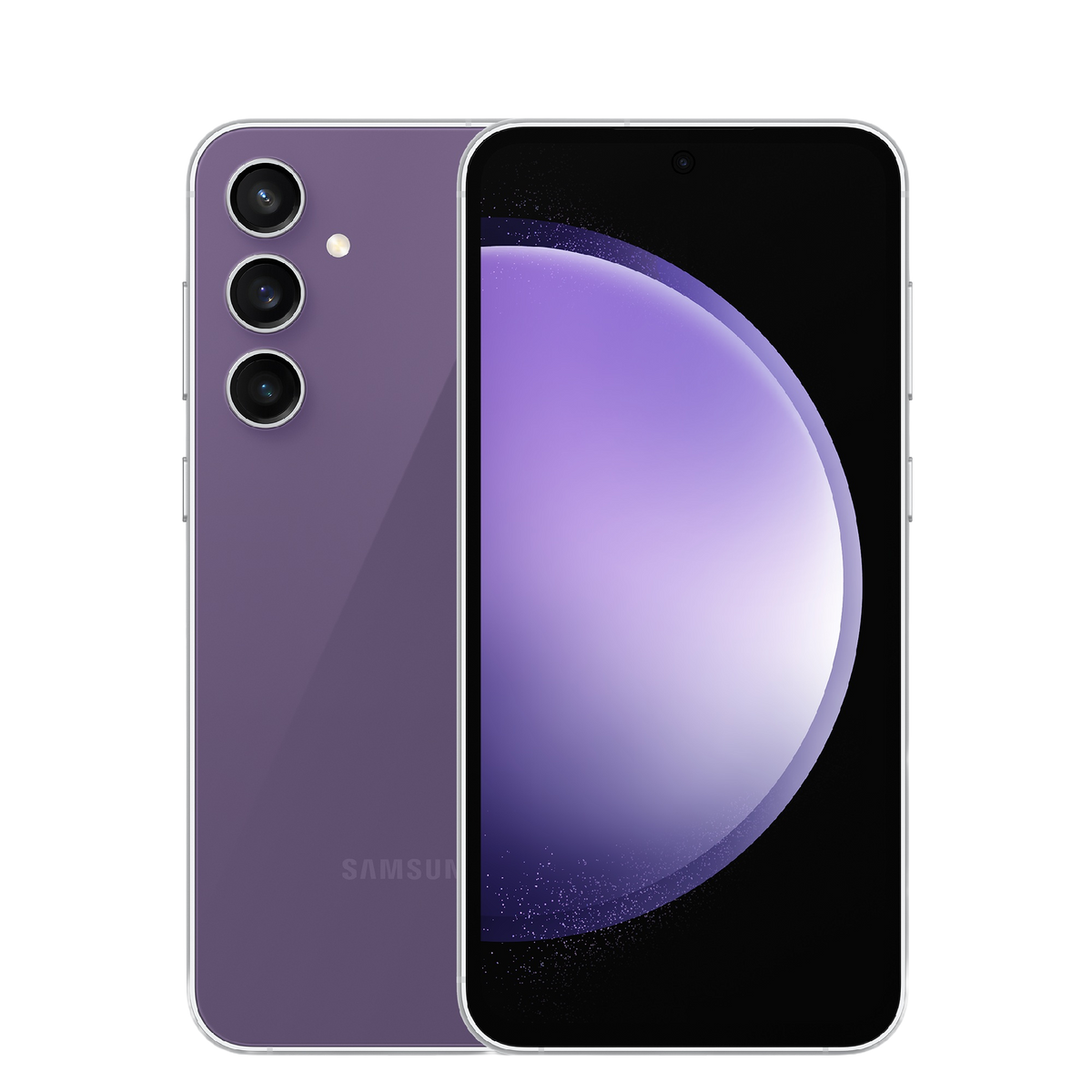 Galaxy S23 FE Morado sin fondo