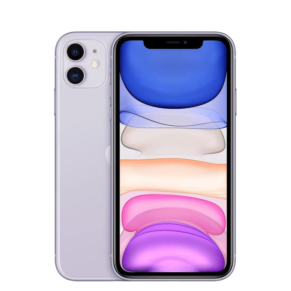 iPhone 11 morado sin fondo