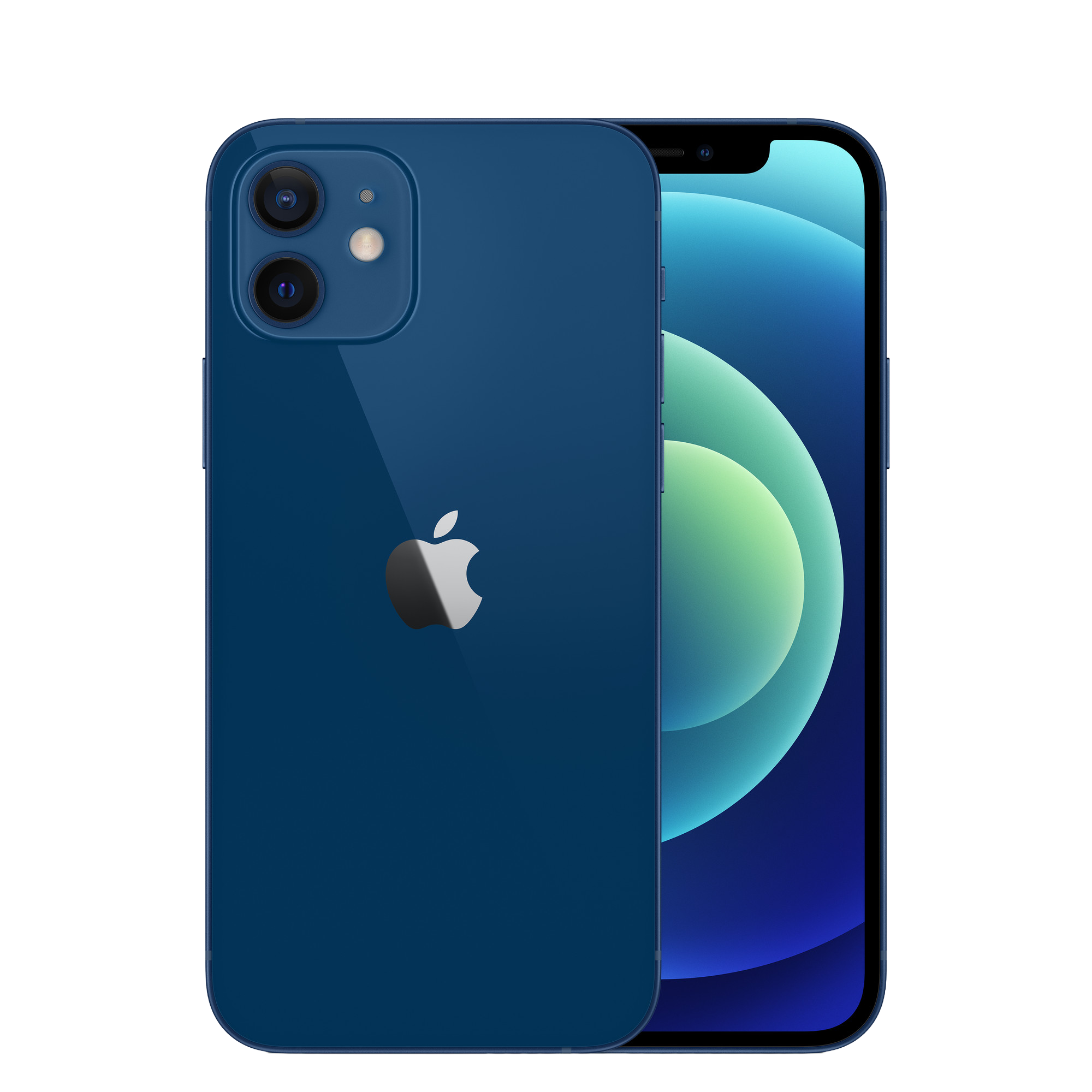 iPhone 12 azul sin fondo