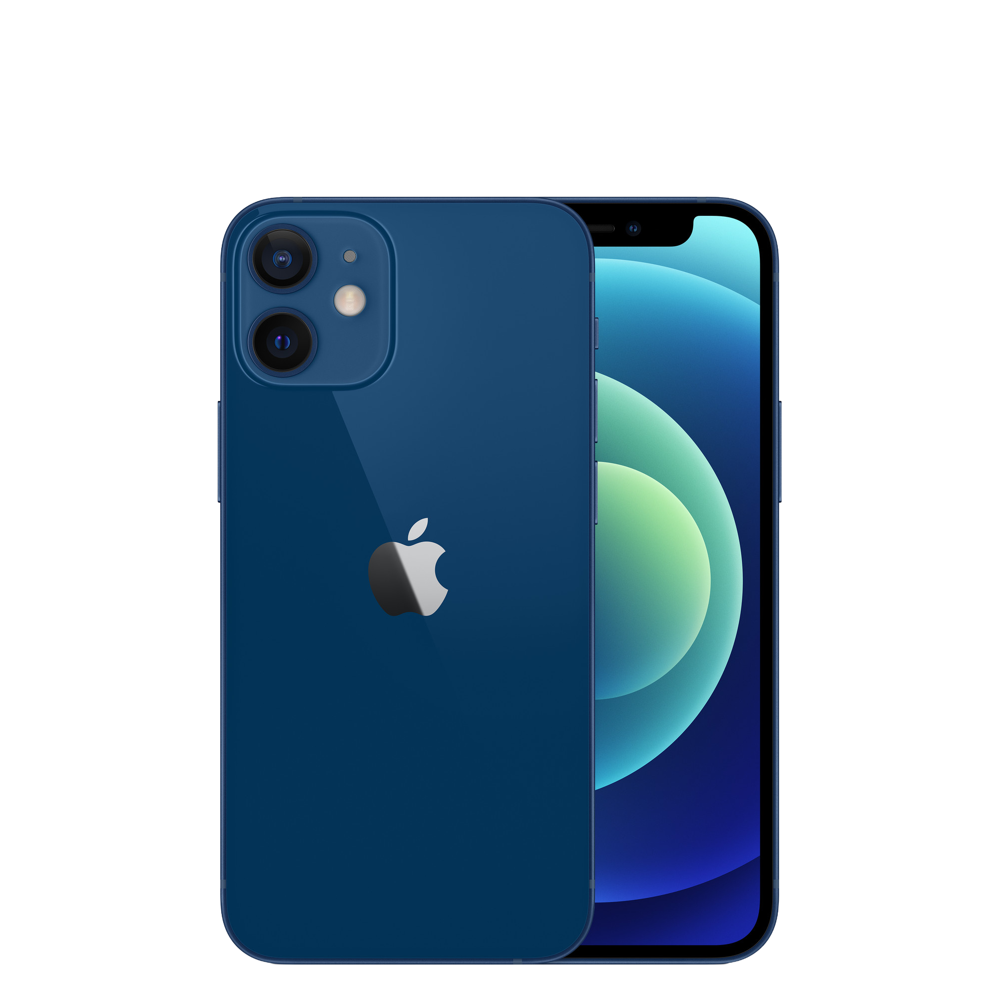iPhone 12 Mini azul sin fondo