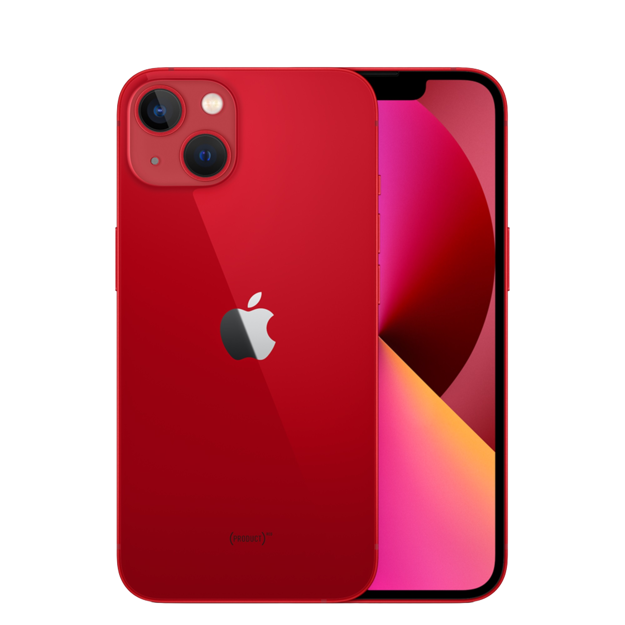 iPhone 13 rojo sin fondo