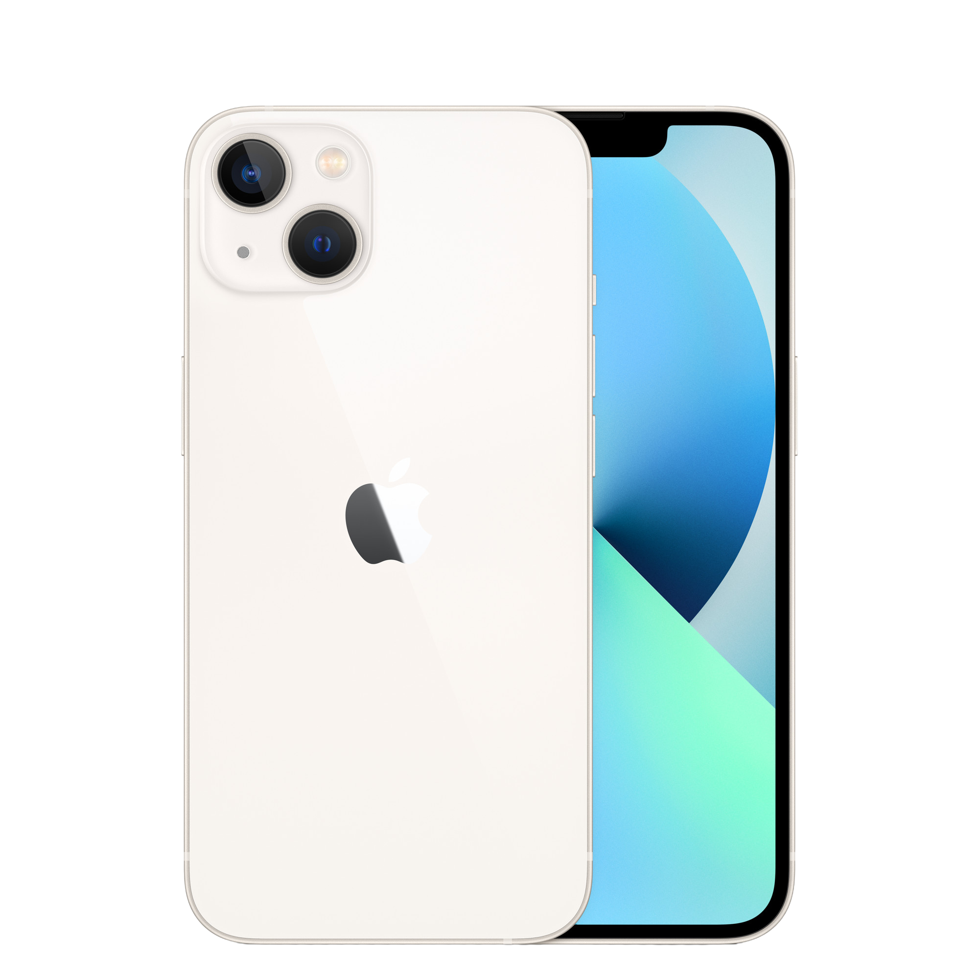 iPhone 13 blanco estelar sin fondo