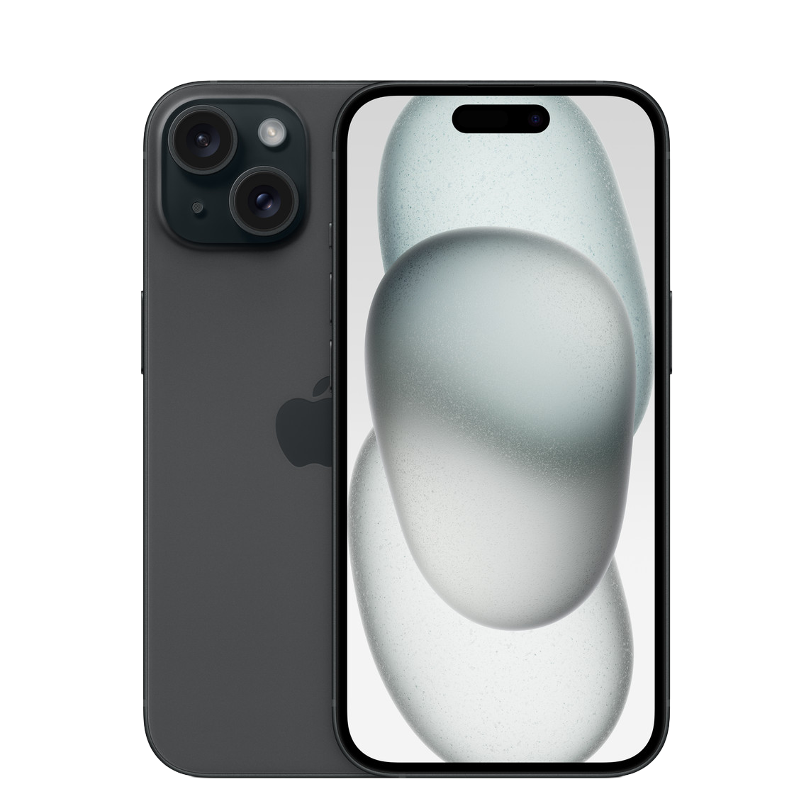 iPhone 15 negro sin fondo